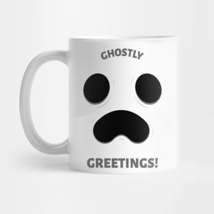 Ghostly greetings Mug